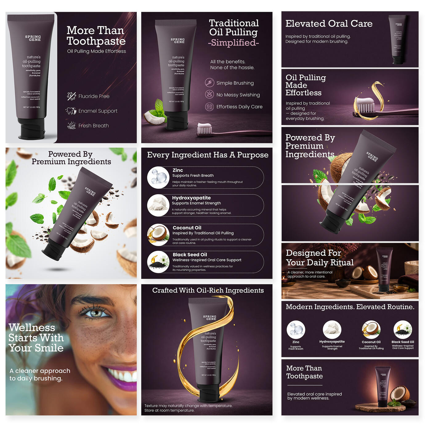 Skin Gene Listing & A+ Design