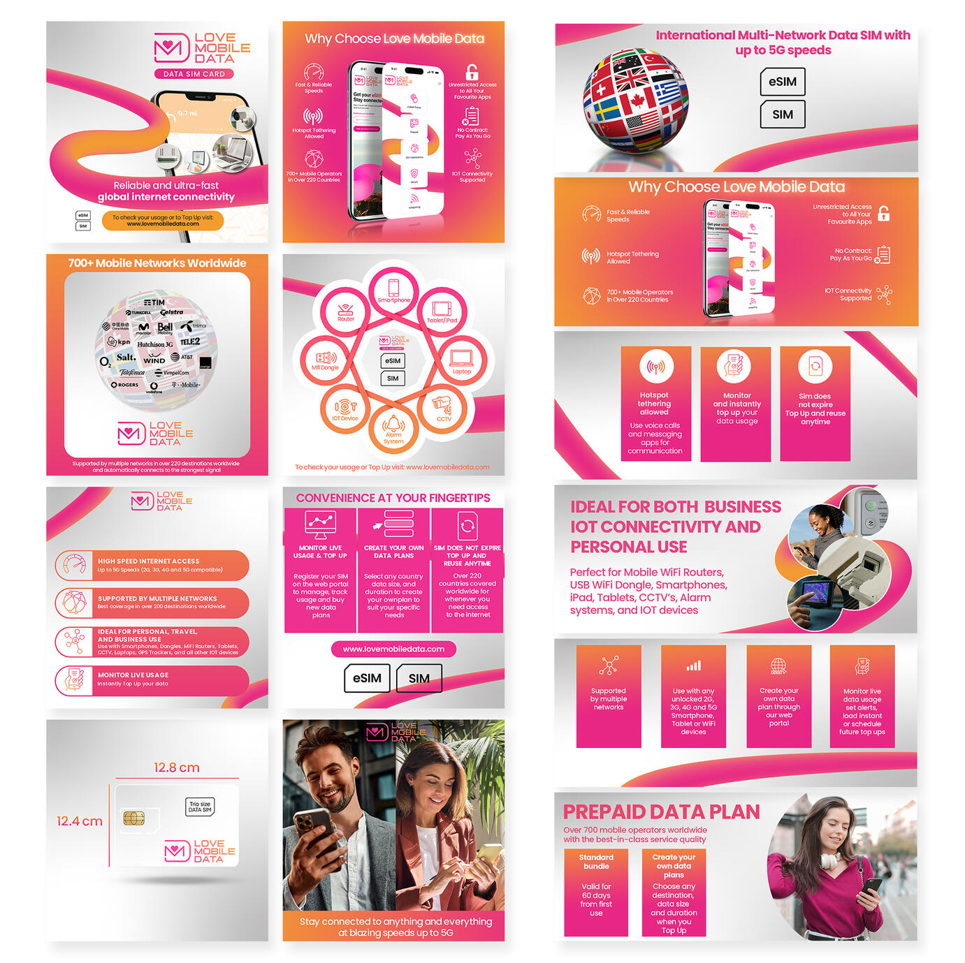 Love Mobile Data Listing & A+ Design